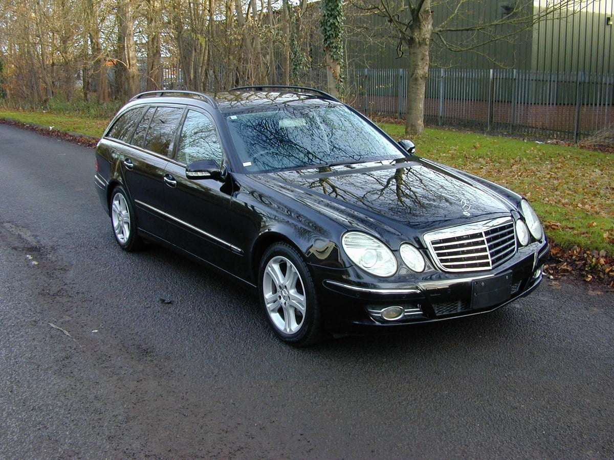 2007 Mercedes E Class Black Automatic Right Hand Drive in United ...