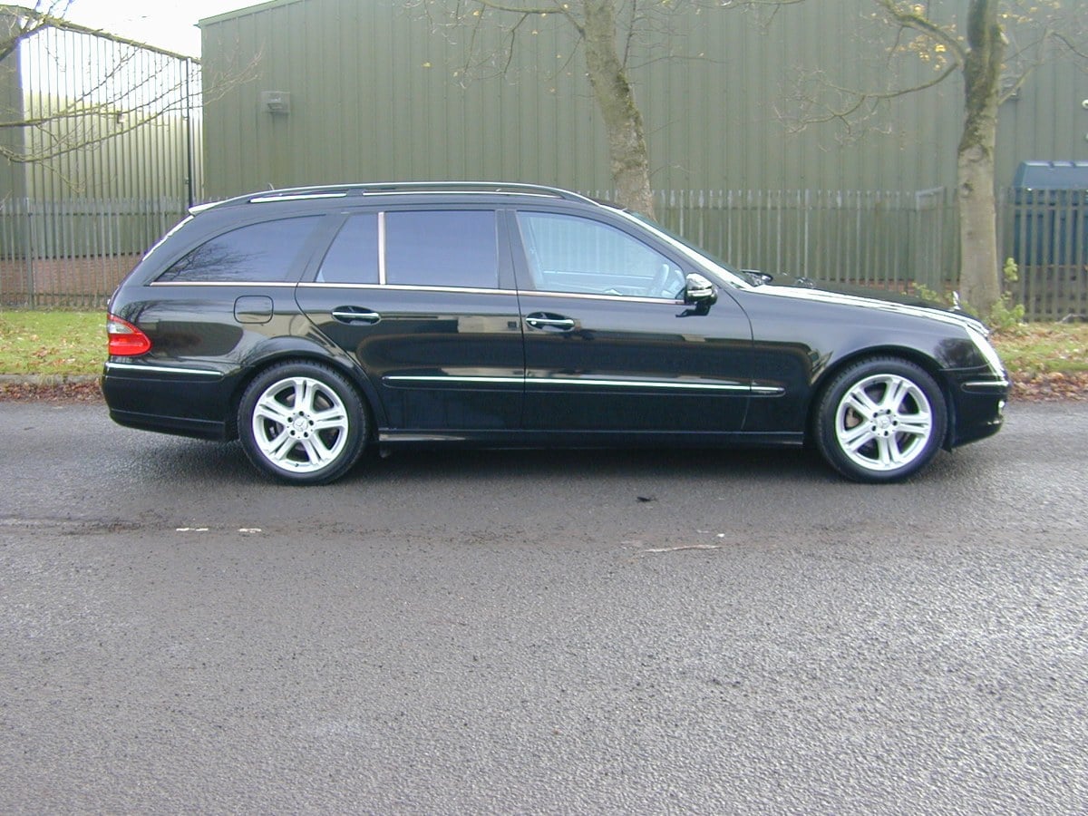2007 Mercedes E Class Black Automatic Right Hand Drive in United ...
