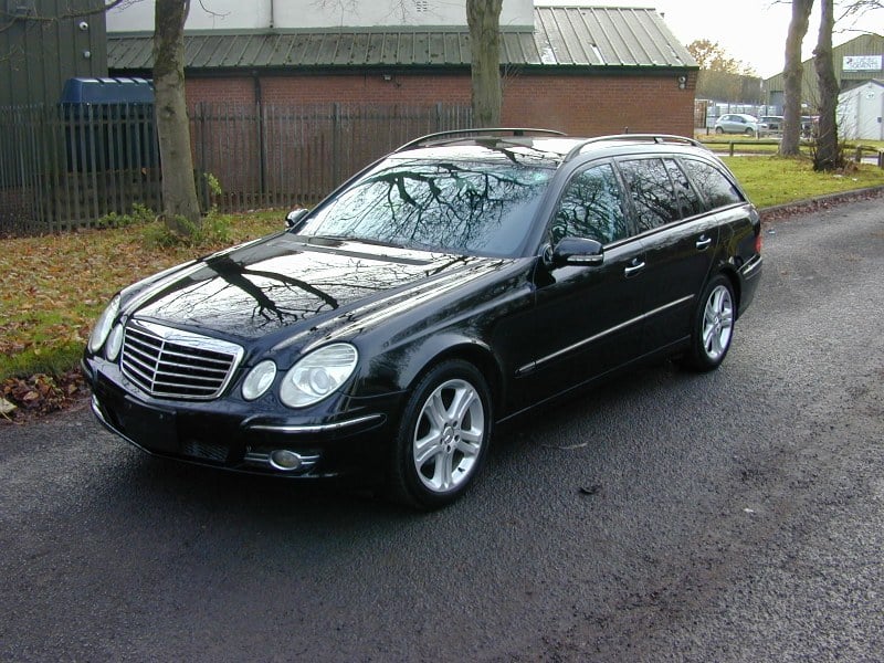 2007 Mercedes E Class Black Automatic Right Hand Drive in United ...