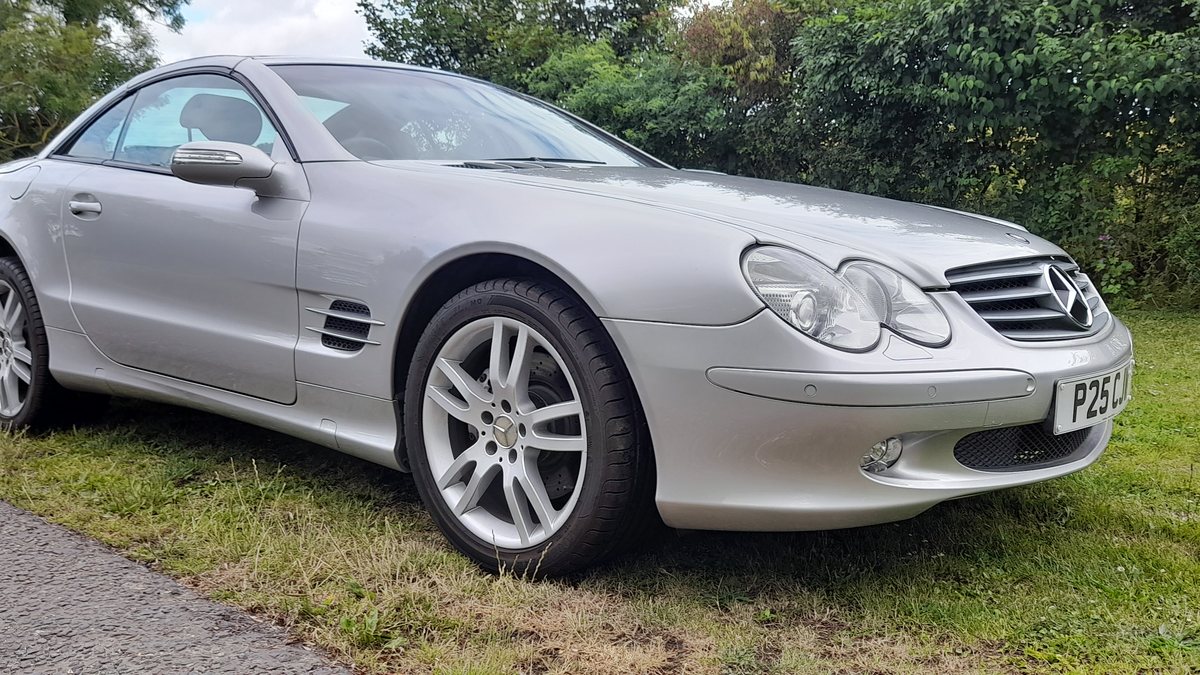 2004 Mercedes SL Class Silver Automatic, 5 speed Right Hand Drive in ...