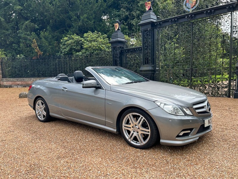 2010 MERCEDES E350 CDI CONVERTIBLE