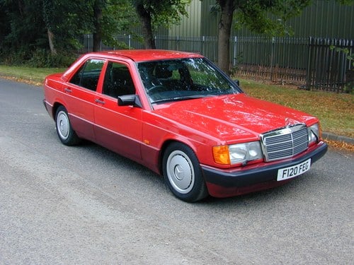 1989 Mercedes Benz W201 190d 190 2.5D Diesel - UK RHD – LOW MILES Kaufen Bei