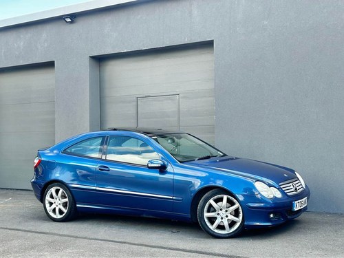 2006 MERCEDES-BENZ C180 KOMPRESSOR SE AUTO 1.8 PETROL COUPE