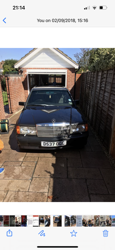 1986 Mercedes 190 E W201 2.3-16 Cosworth