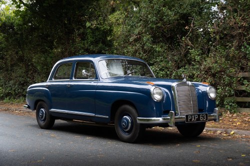 1959 Mercedes Benz 219 Ponton - Six cylinder, rare RHD model VERKAUFT
