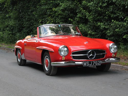 1958 Mercedes-Benz 190SL - Original RHD, superb value SOLD