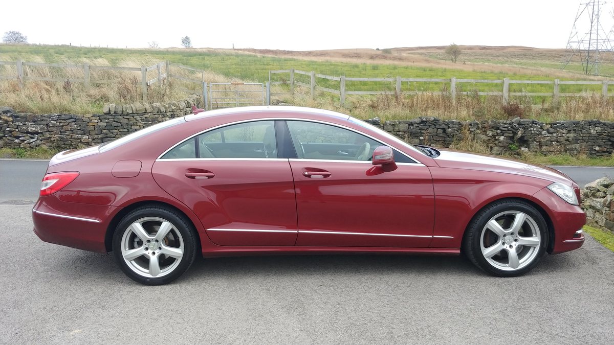 2012 Mercedes CLS Class Red Automatic, 7+ speed Right Hand Drive in ...