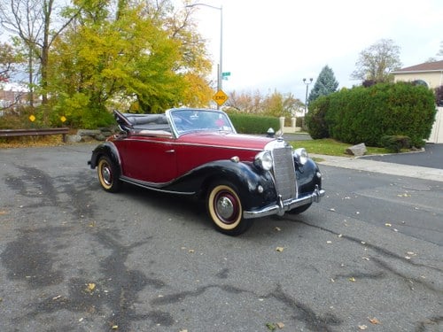 1951 Mercedes 170S Cabriolet Nicely Presentable (St#0155) For Sale