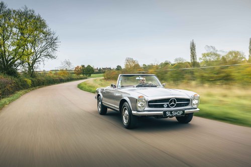 1966 Mercedes Benz W113 230SL Silver Metallic En Venta