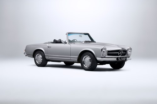 1969 Mercedes-Benz W113 280SL Silver Grey (180) For Sale