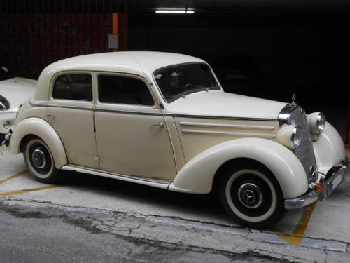 1951 Mercedes 170S,nice white color,you must come to see it!