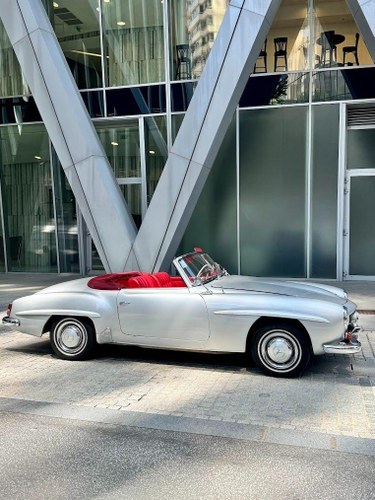 1961 MERCEDES 190 SL cabriolet Te koop