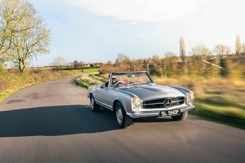 1967 Mercedes Benz W113 250SL Automatic Silver Grey Metallic Kaufen Bei