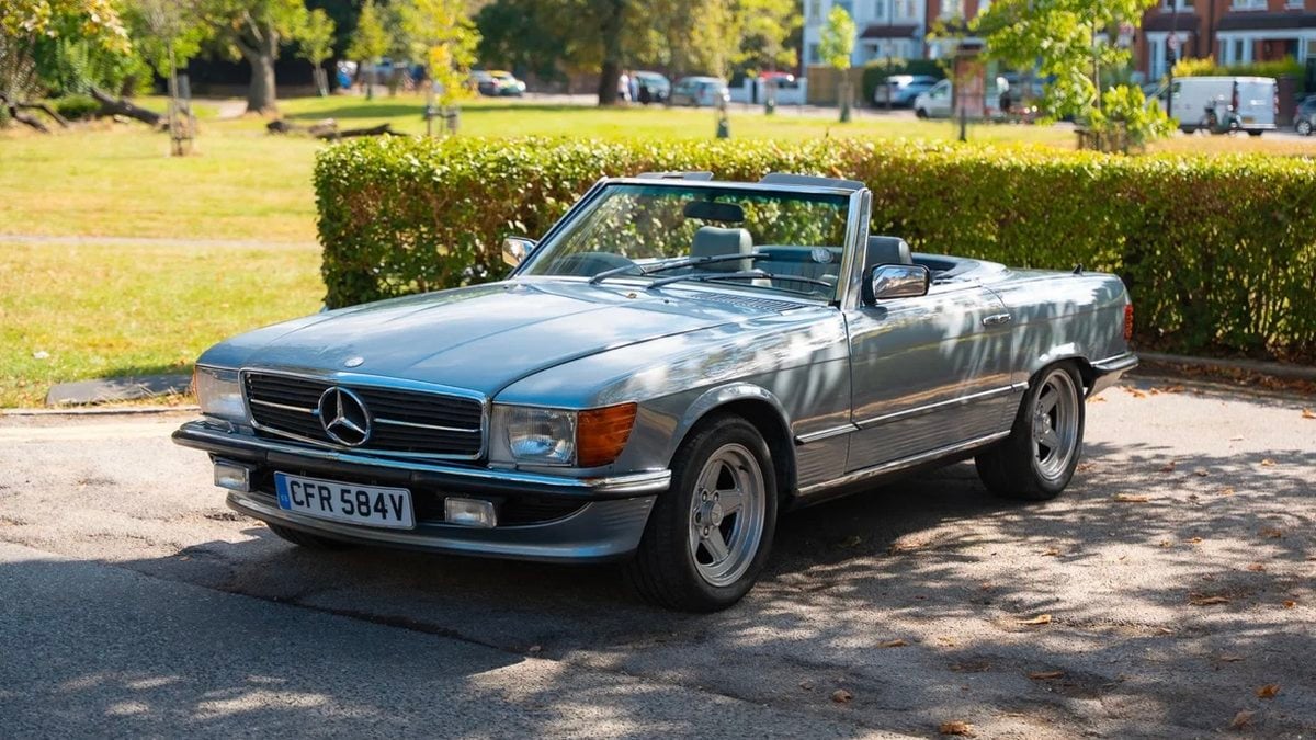 1980 Mercedes SL Class Blue Automatic, 4 speed Right Hand Drive in ...
