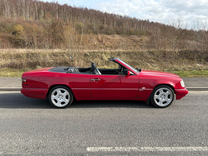 W124 Red Convertible Mercedes W124 For Sale | Car and Classic