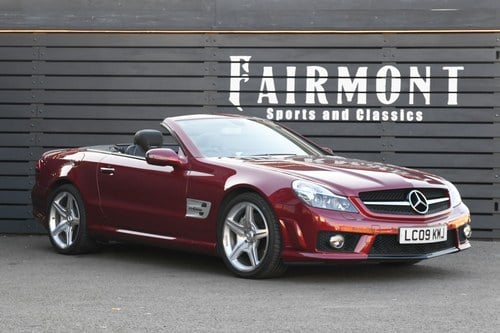 2009 Mercedes-Benz Sl Class SL63 AMG - Storm Red - 21k Miles For Sale