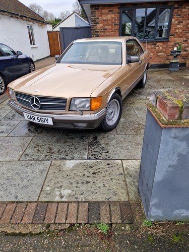 1982 Mercedes SEC Series W126 380 SEC