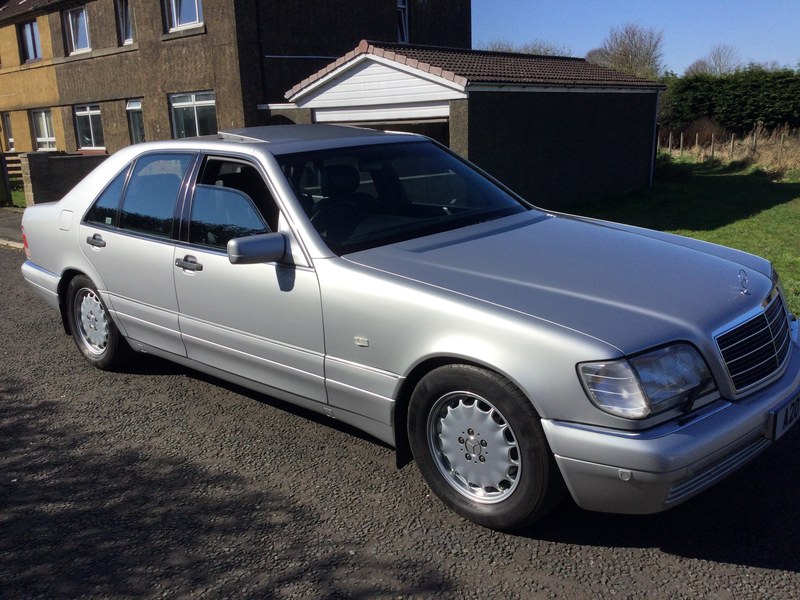 S Class 98 1998 Mercedes S Class Silver Automatic, 5 speed Right Hand Drive in ...