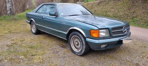 1983 Mercedes SEC Series 500 SEC W126 A vendre