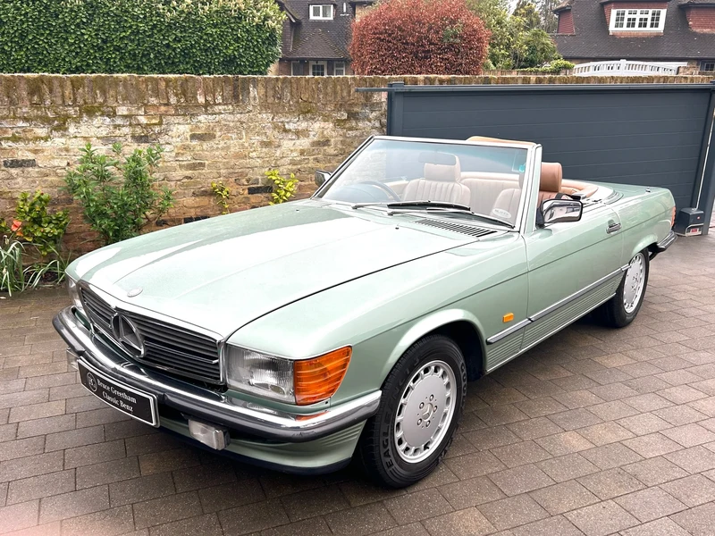Rapid Classics: Eine Suche. Alle Oldtimer. 28 » Rapid Classics: Eine Suche. Alle Oldtimer. 1987 MERCEDES-BENZ R107 300SL AUTO