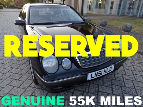 2001 MERCEDES-BENZ (W210) E220 CDI ELEGANCE AUTO VENDU