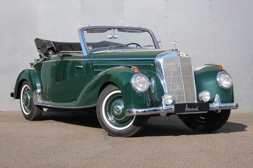 1953 Mercedes-Benz 220 Cabriolet A Convertible LHD For Sale