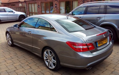 Mercedes-Benz E350 D Coupe 2012 265 bhp 1 Previous 52k AMG VENDUTO