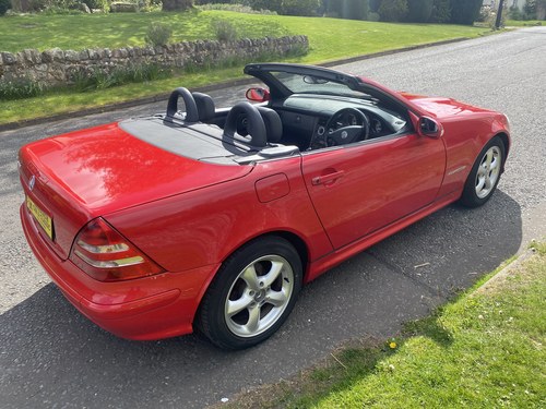 2004 Mercedes SLK 200 one lady owner from new, Full ser / history SOLD