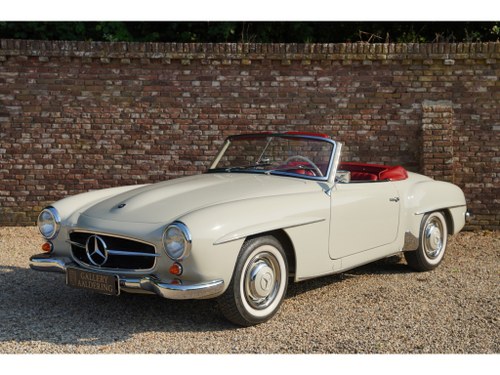 1962 Mercedes Benz 190 SL "Weißgrau über Rot" "Nut&bolt" restore Kaufen Bei