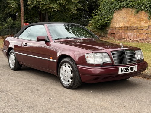 1996 Just in! This beautiful low mileage E220 Cabriolet For Sale