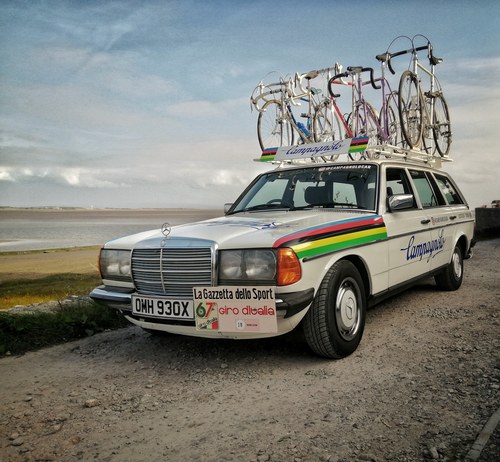 1982 Mercedes 280TE S123 Estate Campagnolo Cycling Team Car