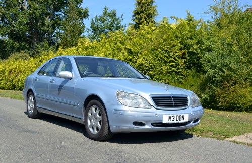 2001 Mercedes S 500 W220 VENDU