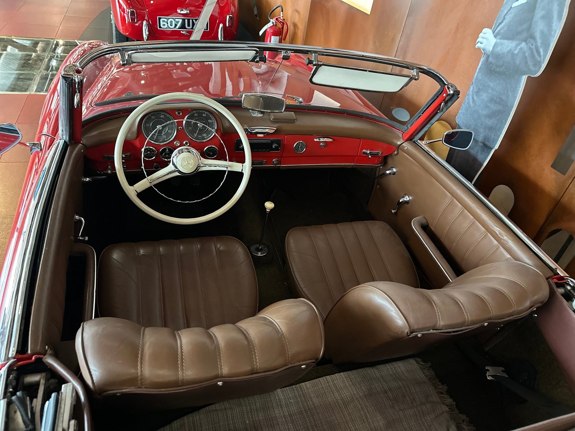 1957 Mercedes 190SL (in Mille Miglia Museum), foto 9