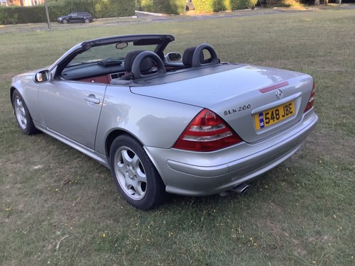Mercedes SLK Class SLK200 convertible