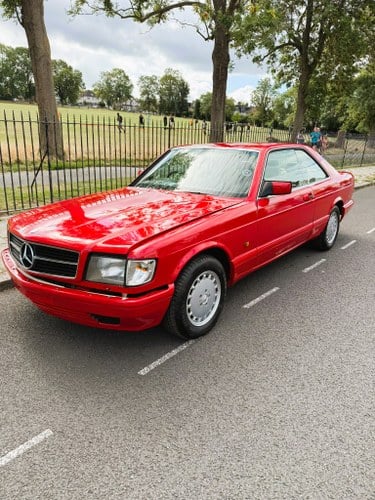 1989 Mercedes SEC Series W126 420 SEC