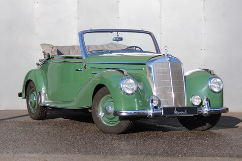 1954 Mercedes-Benz 220 Cabriolet A LHD For Sale
