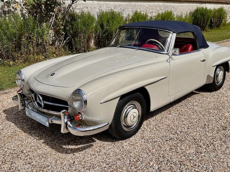 1956 MERCEDES 190 SL cabriolet