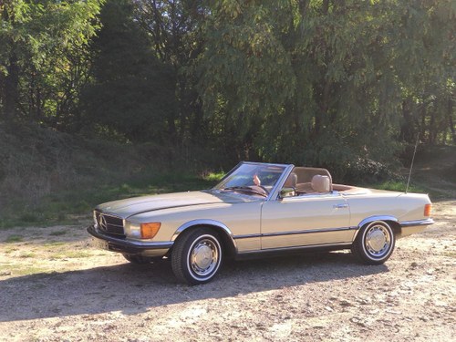 1975 MERCEDES 280 SL R107 Te koop