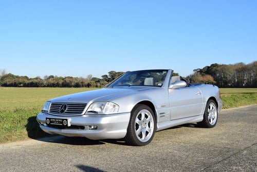 2001 MERCEDES SL500 SILVER ARROW In vendita