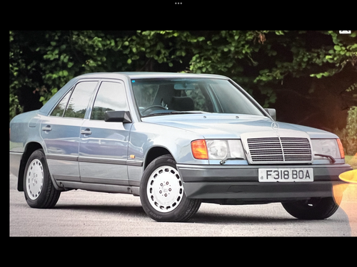 1989 Mercedes E Class W124 300 E 4Matic
