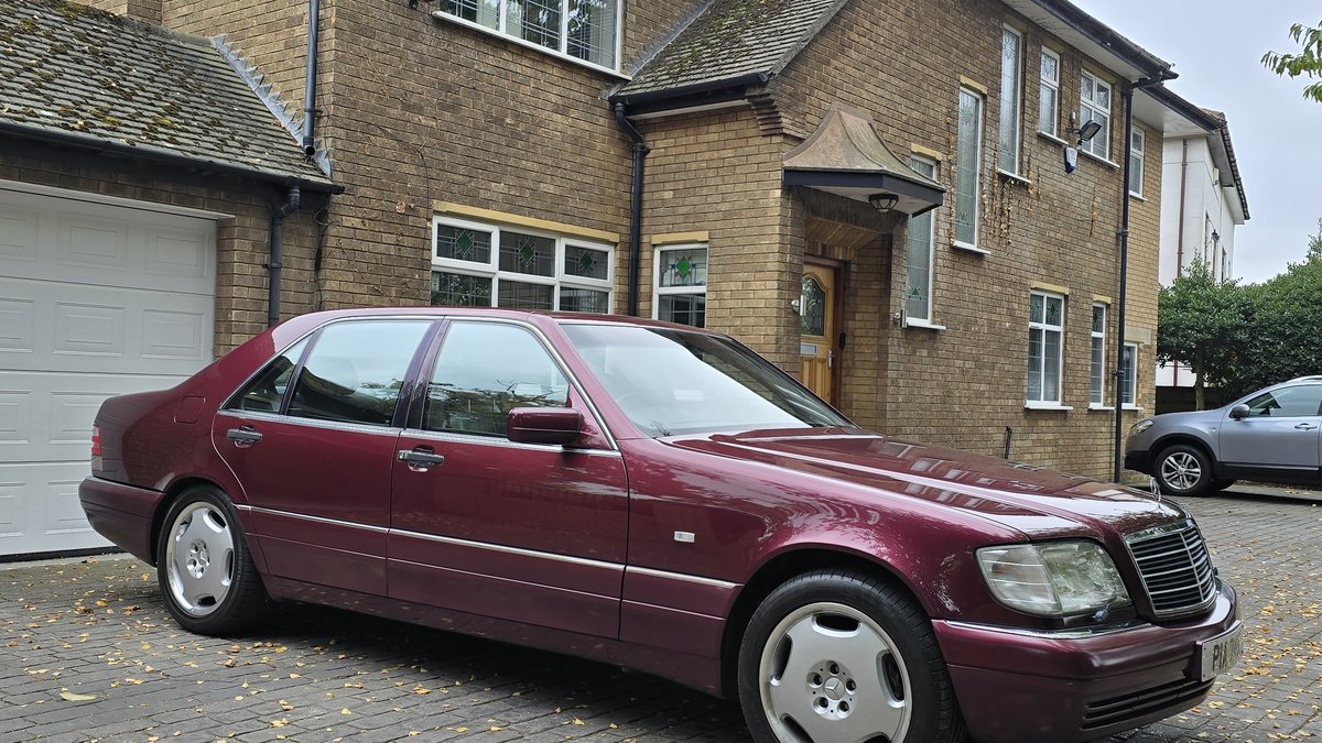 S Class 98 1998 Mercedes S Class Red Manual, 5 speed Right Hand Drive in ...