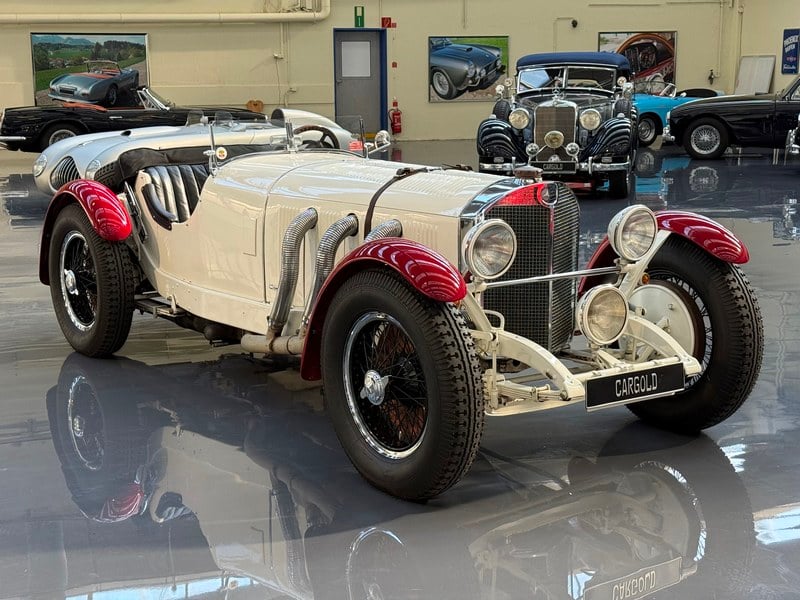 1929 Mercedes SSK / Original SSK engine