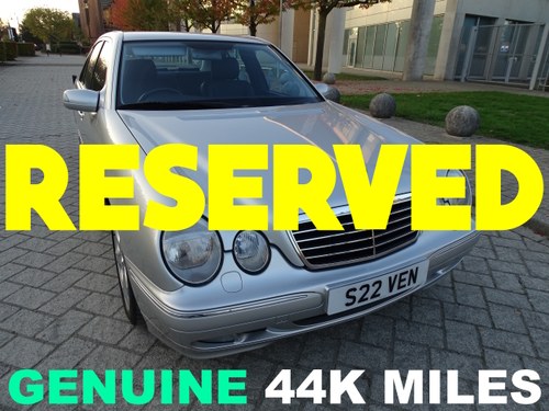 2002/02 MERCEDES-BENZ (W210) E320 CDI AVANTGARDE AUTO VENDU