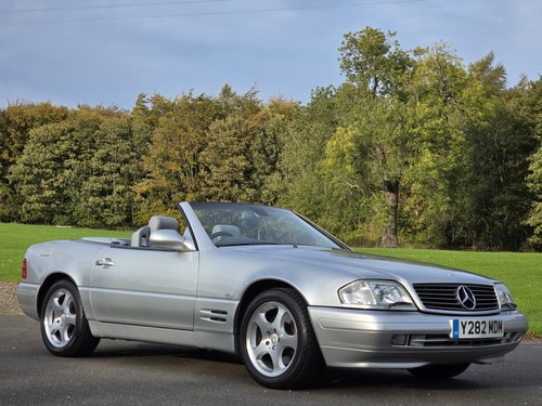 2001 Mercedes SL Class R129 SL320 Facelift Pan Roof/HighSpec À venda