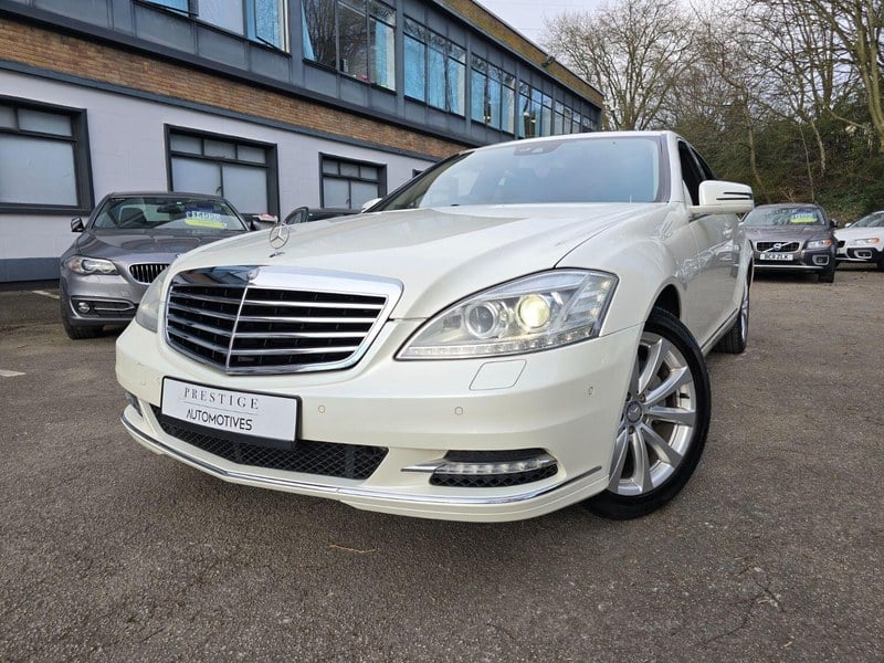 Mercedes Benz S550 5.5 LTR 380 BHP V8 Rare Find Pearl White