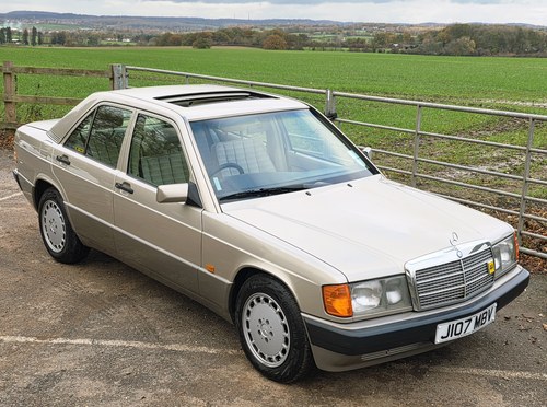 1992 Mercedes 190 E W201 2.0 SUPERB ORDER! SÅLD