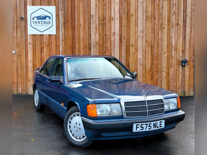 1989 Mercedes 190E 2.0 Auto, Nautic Blue, 18 year ownership