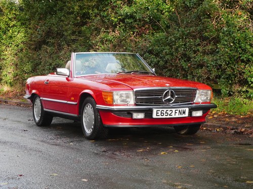 1988 Mercedes 500 SL Convertible VERKAUFT