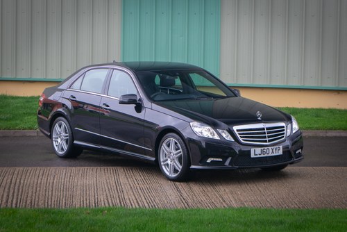2010 Mercedes W212 E550 - 1425 Miles From New! Black/Black SOLD
