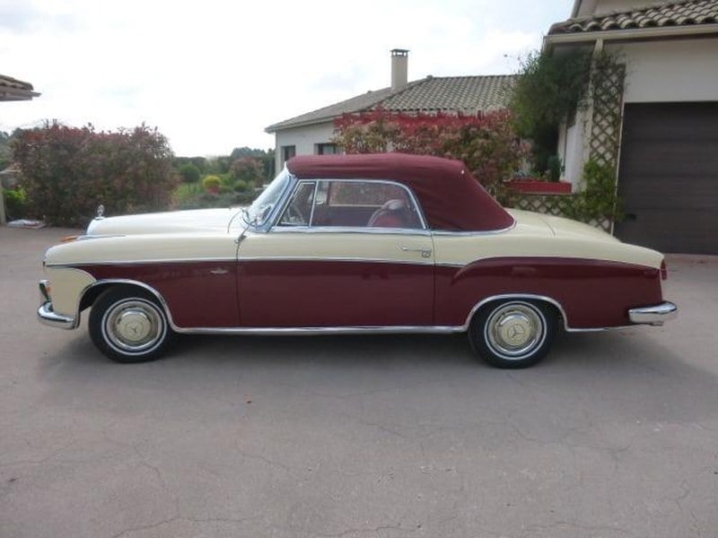 1959 MERCEDES 220 SE PONTON CABRIOLET